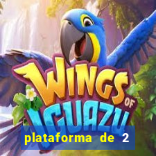 plataforma de 2 reais cassino